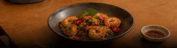Wok Fried Tiger Prawn