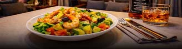 PRAWN AND AVOCADO SALAD
